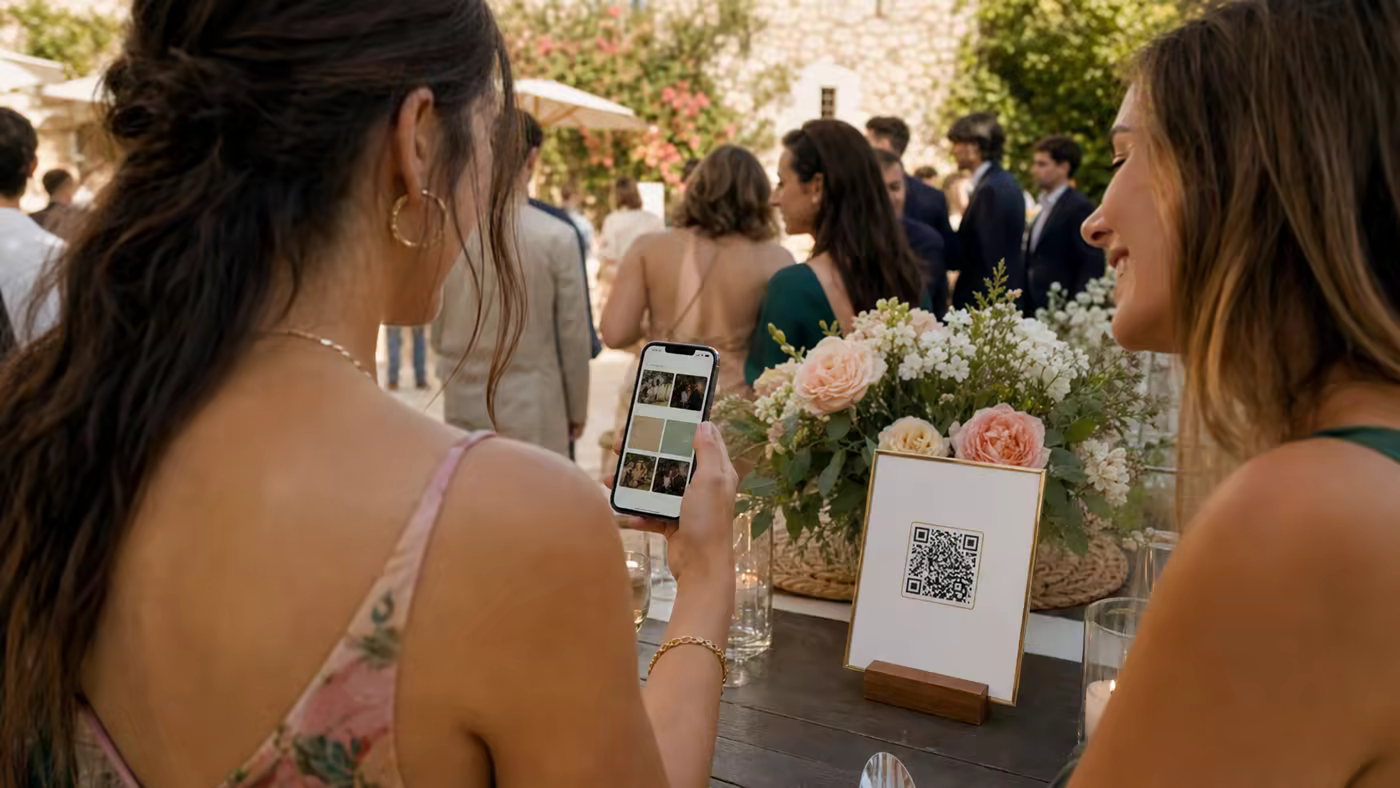 Cómo funciona Revelao: fotos, vídeos y mensajes de audio para recordar tu boda