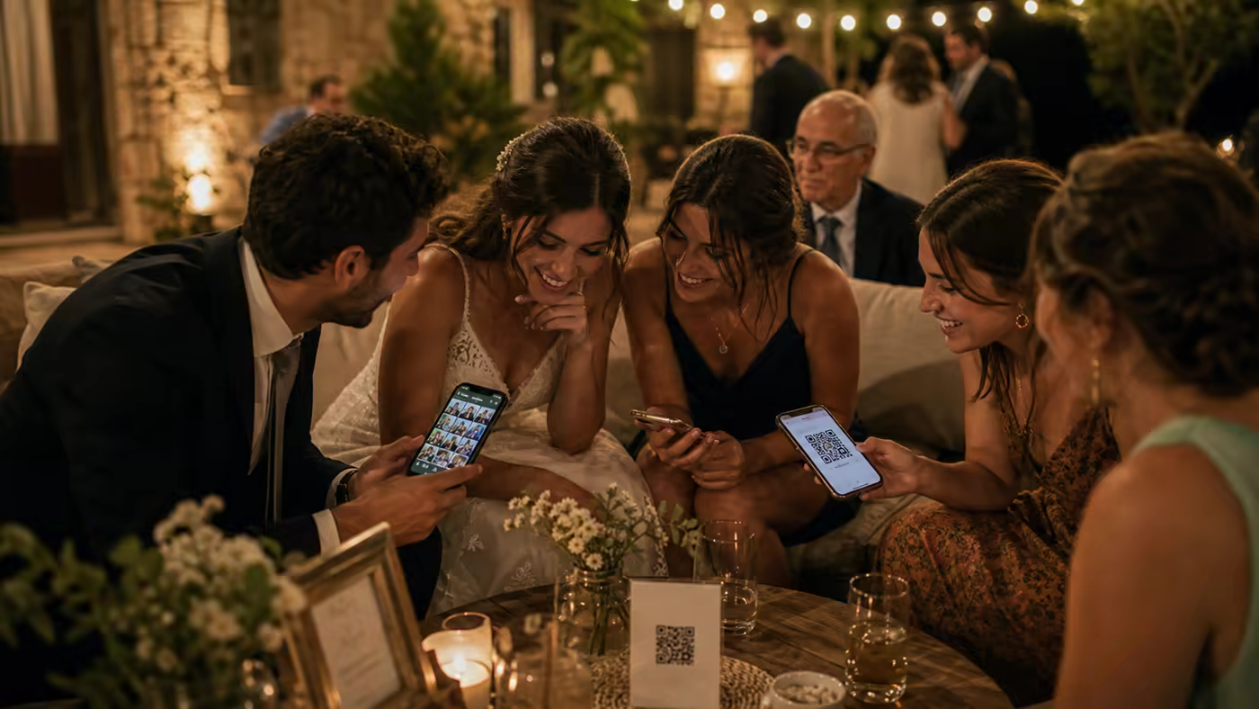 WhatsApp o galería privada: qué es mejor para las fotos de tu boda