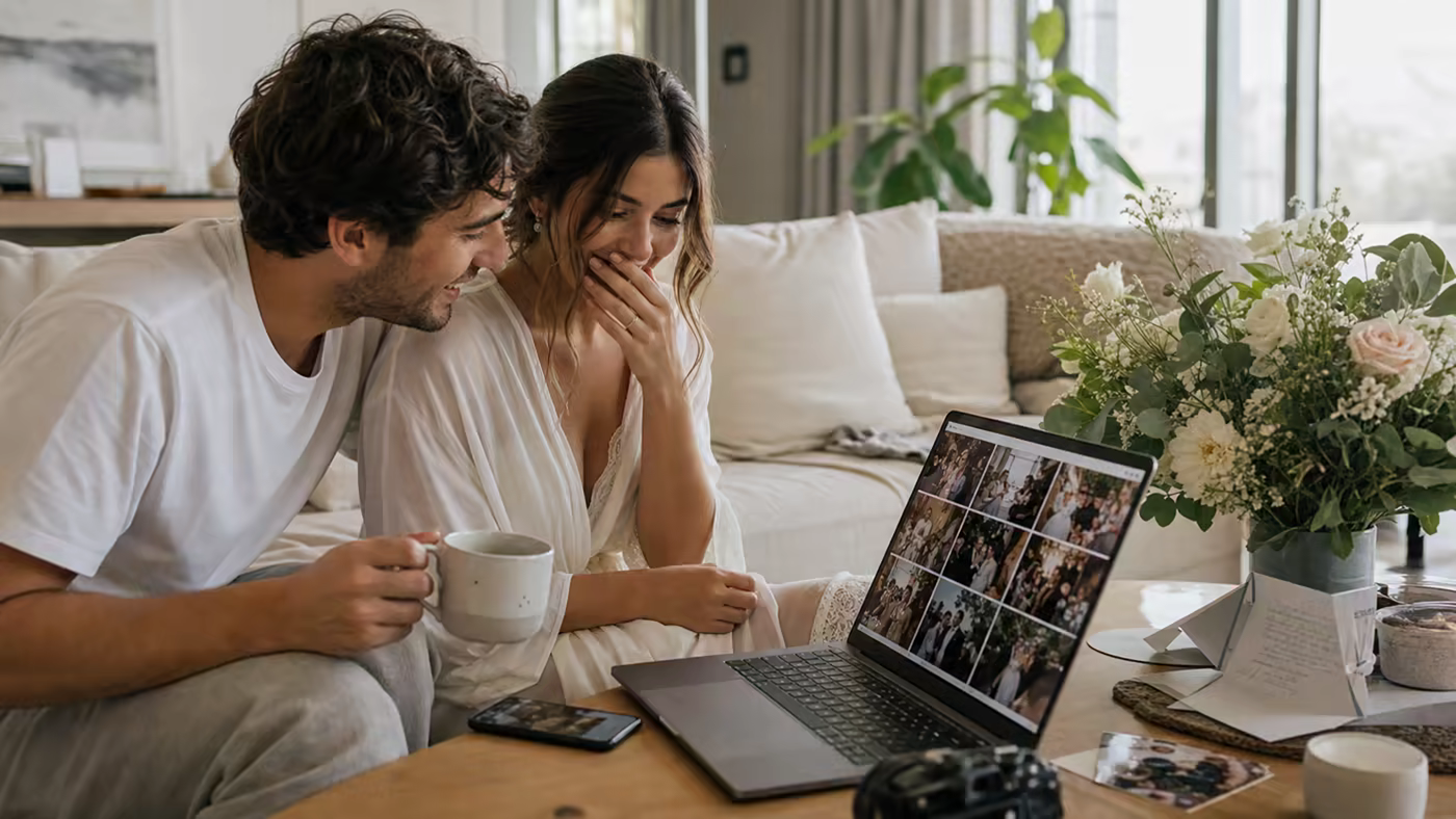Cómo preparar el momento del revelado de fotos después de la boda