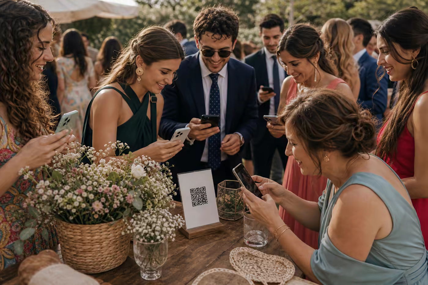 Álbum colaborativo de boda sin app: cómo hacerlo fácil para todos