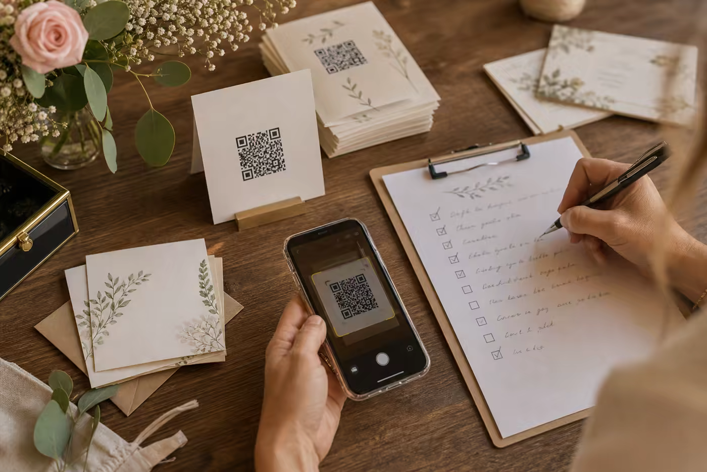 Checklist para preparar una galeria privada de boda