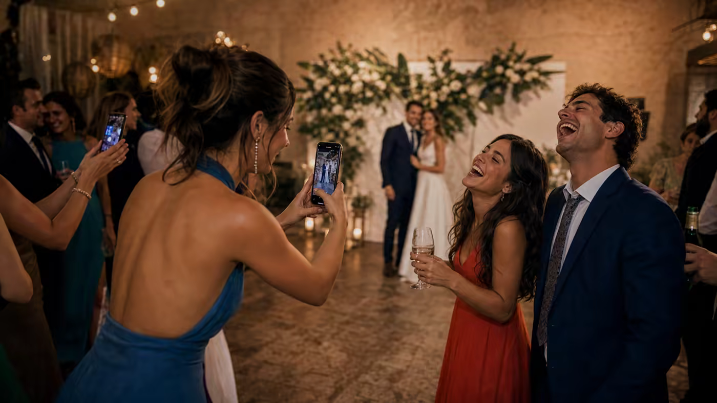 Fotos espontáneas o posadas: qué recuerdos de boda merece la pena guardar