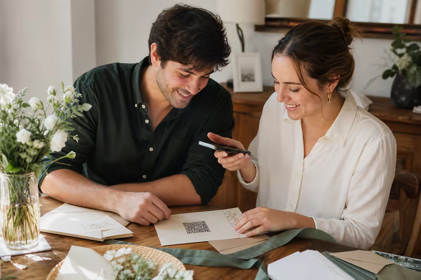 QR en la invitación de boda: cuándo incluirlo y qué explicar